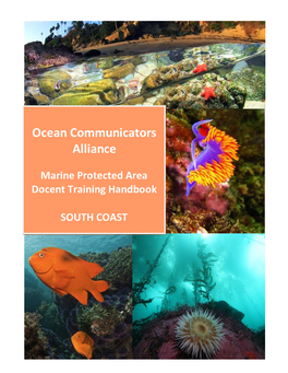 Ocean Communicators Alliance1 Organizing Partners Include