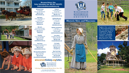 Historicsites@Wisconsinhistory.Org