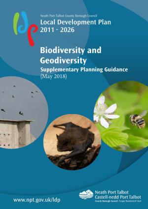 Biodiversity and Geodiversity Supplementary Planning Guidance (May 2018)