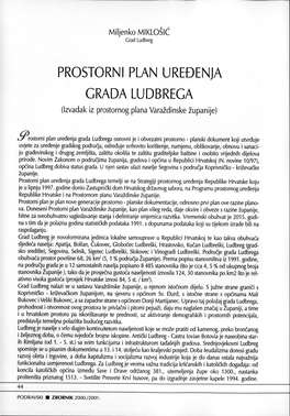 Prostorni Plan Uređenja Grada Ludbrega