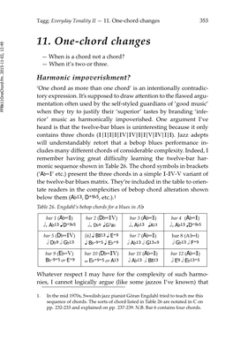 11. One-Chord Changes