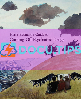 Coming Off Psychiatric Drugs, Harm Reduction Guide