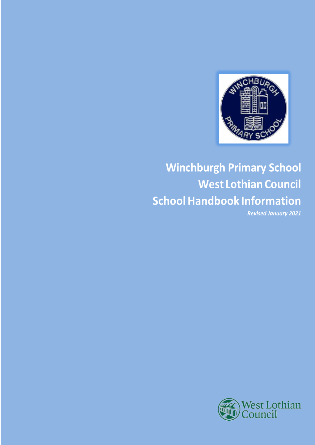 West Lothian Council School Handbook Information Revised January 2021