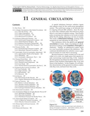 11 General Circulation