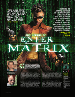The Making of Enter the Matrix