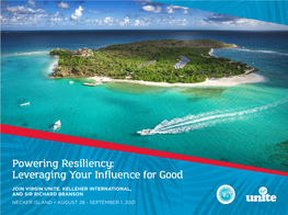 Powering Resiliency: Leveraging Your Influence for Good