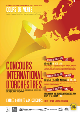 Le Concours International D'orchestres