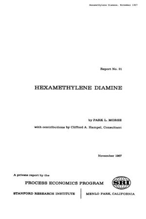 Hexamethylene Diamine