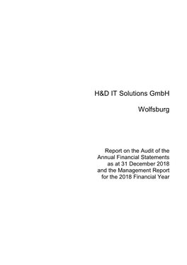 H&D IT Solutions Gmbh Wolfsburg