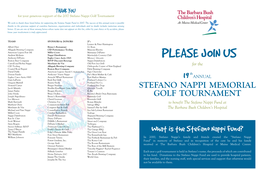 What Is the Stefano Nappi Fund?