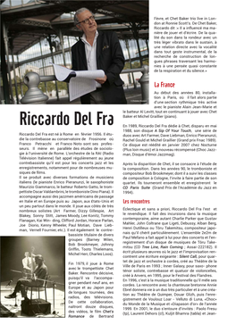 Bio Riccardo Del Fra 01.11. 2019