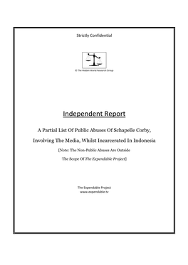 Independent Report