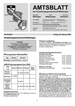 Wittislingen KW 09