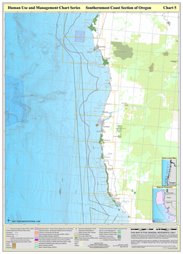 Southernmost Coast Section of Oregon Chart 5 Human Use and Management Chart Series