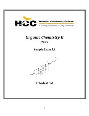 Organic Chemistry II 2425