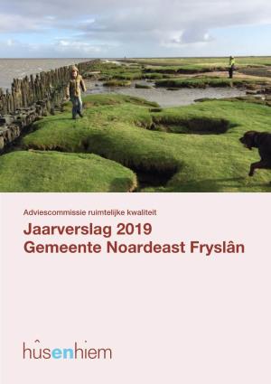 Jaarverslag 2019 Gemeente Noardeast Fryslân Voorwoord