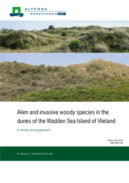 Alien and Invasive Woody Species in the Dunes of the Wadden Sea Island of Vlieland