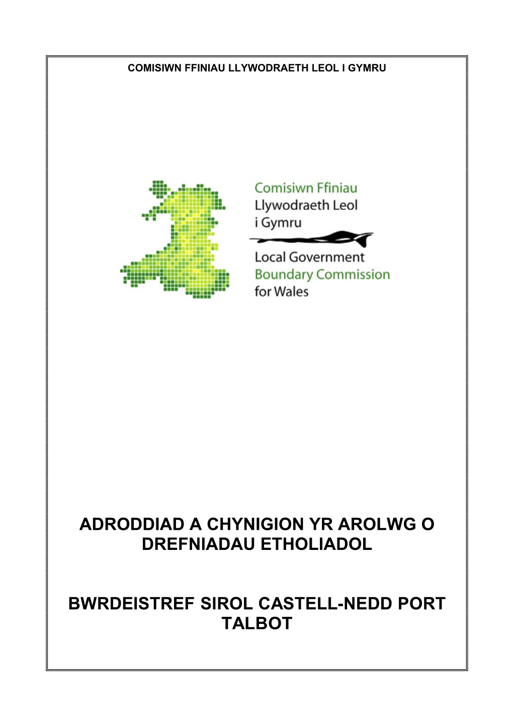 Local Government Boundary Commission for Wales