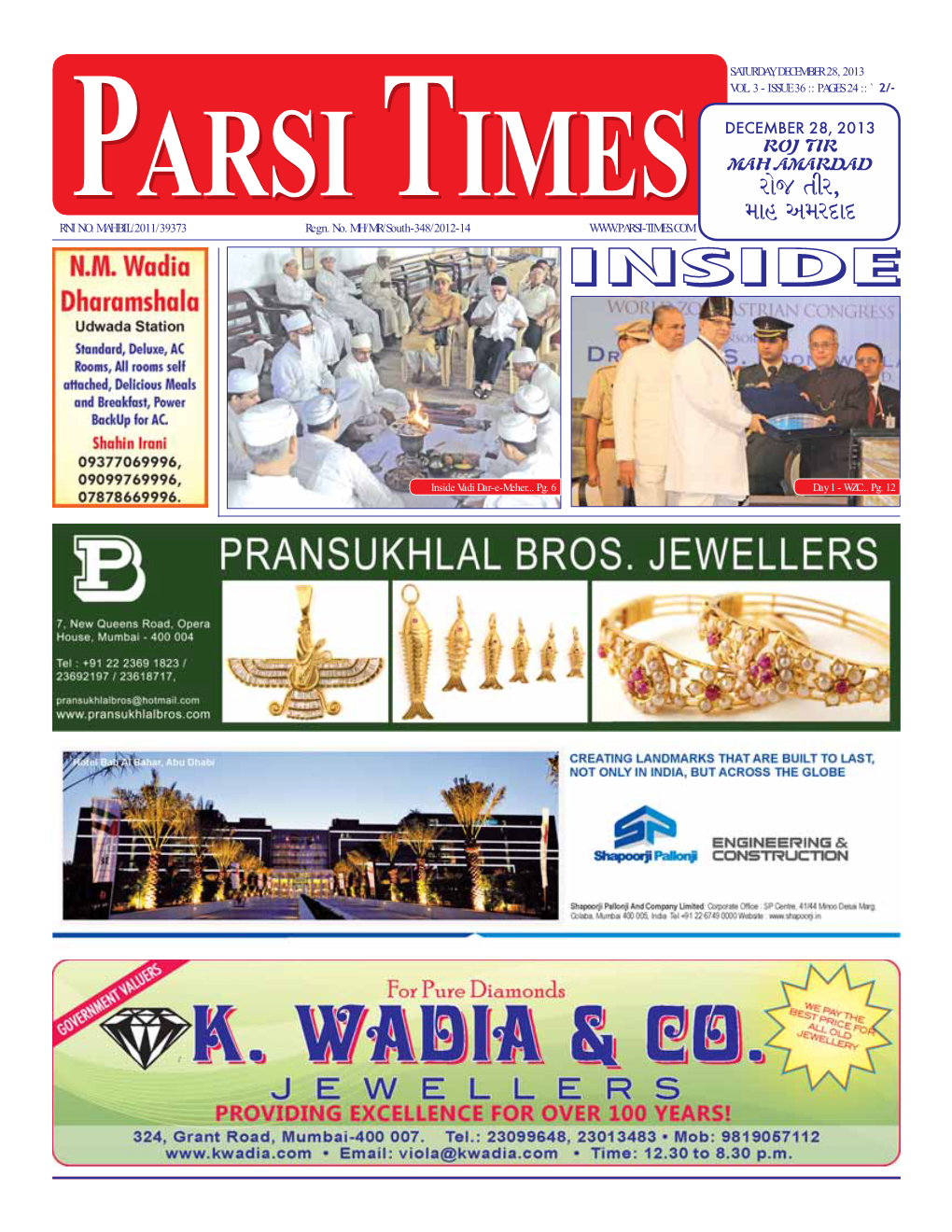 Parsitimes Vol3-Iss36 2013.12.28Jq