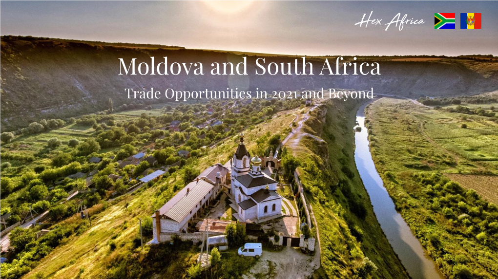 Moldova and South Africa (Trade Opportunities)