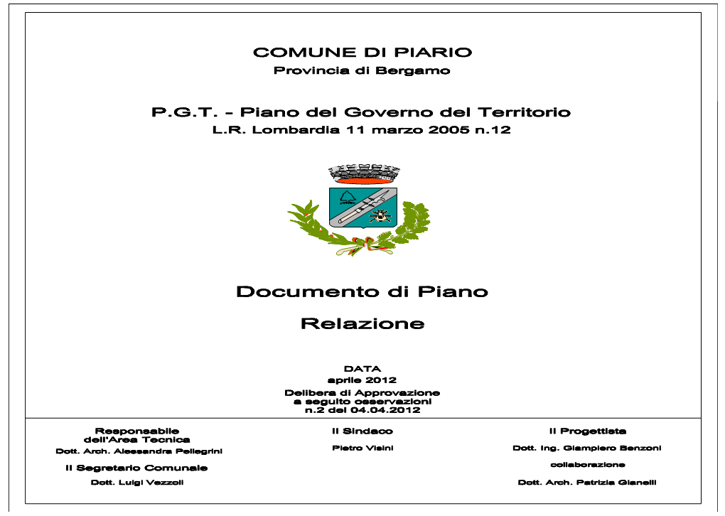 Documento Di Piano