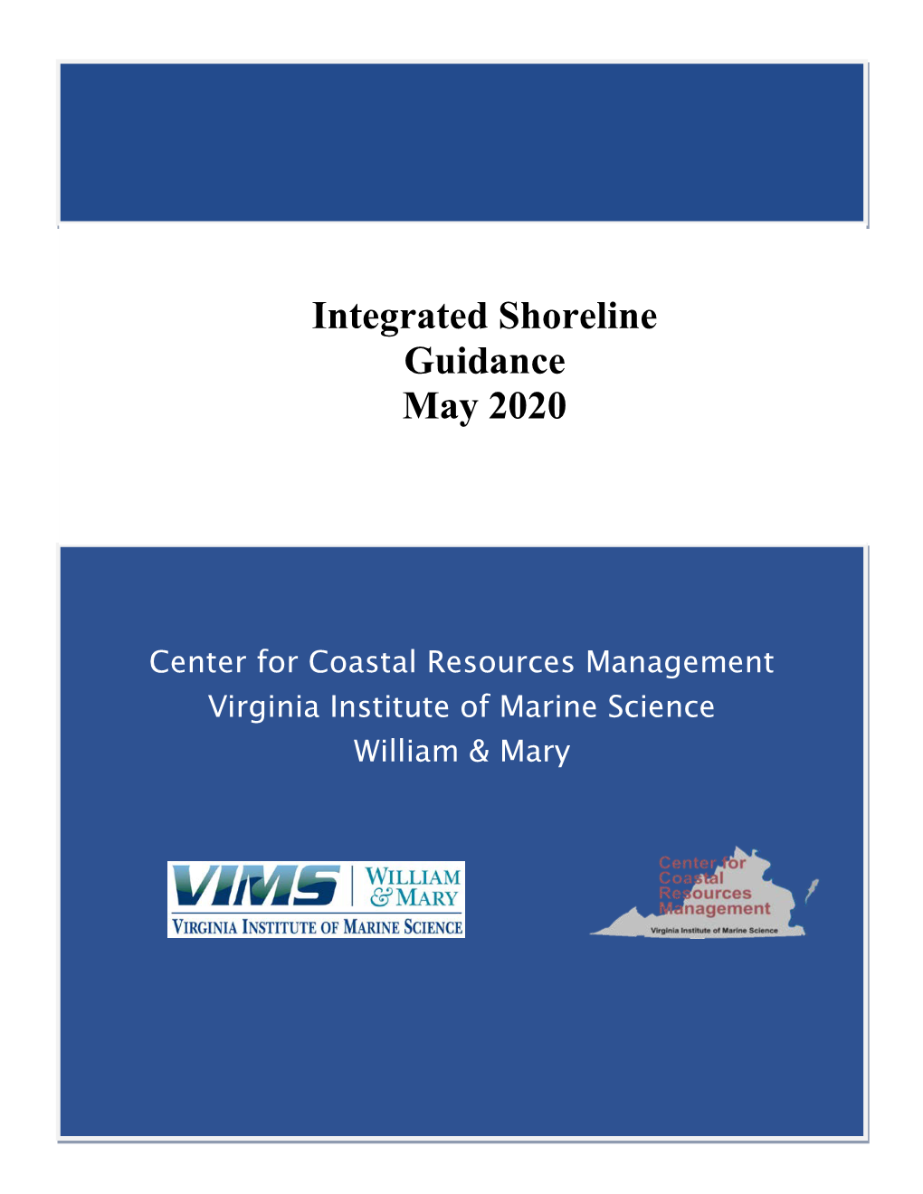 Integrated Shoreline Guidance