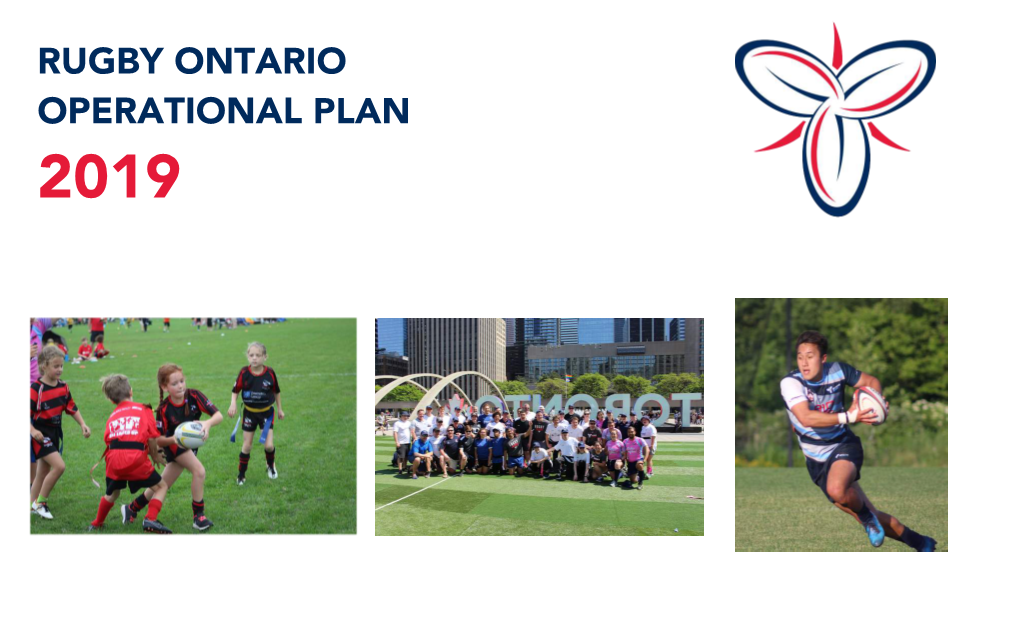 2019 Rugby Ontario Operational Plan