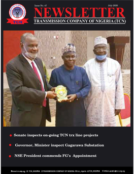 Senate Inspects On-Going TCN Trx Line Projects Governor, Minister Inspect