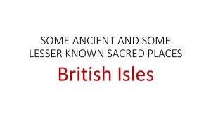 Sacred Places in the British Isles