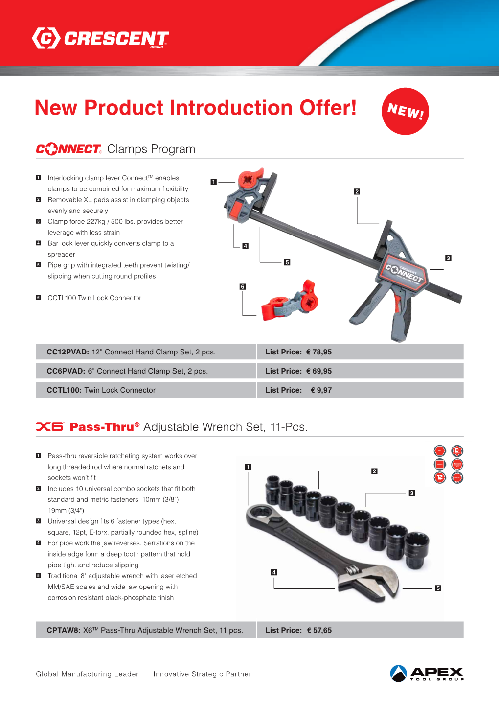 New Product Introduction Offer! NEW!