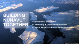 Building Nunavut Together