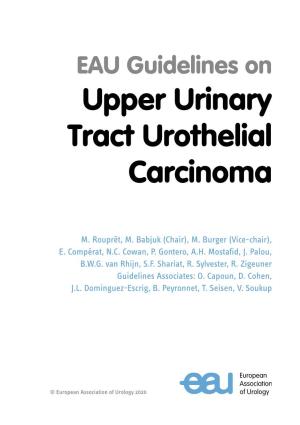 EAU Guidelines on Upper Urinary Tract Urothelial Carcinoma 2020