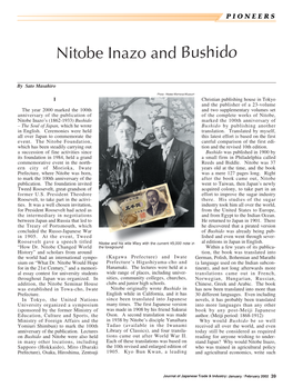 Nitobe Inazo and Bushido