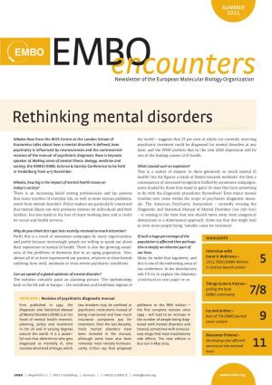 Rethinking Mental Disorders