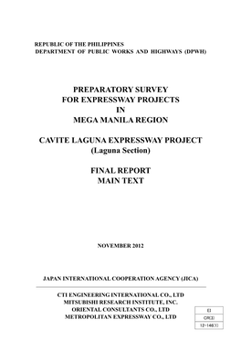 (Laguna Section) FINAL REPORT
