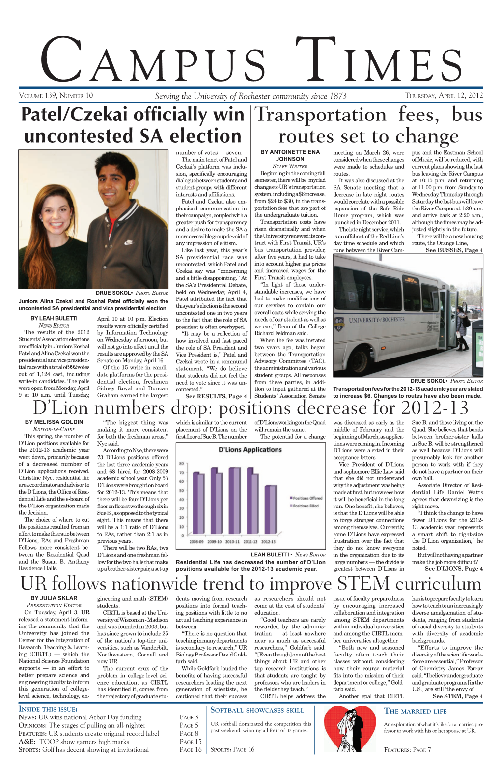Apr 12, 2012 Issue 10