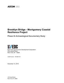 Brooklyn Bridge - Montgomery Coastal Resilience Project