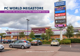 PC World Megastore Junction 9, M6, GALLAGHER RETAIL PARK, WEDNESBURY WS10 9QY