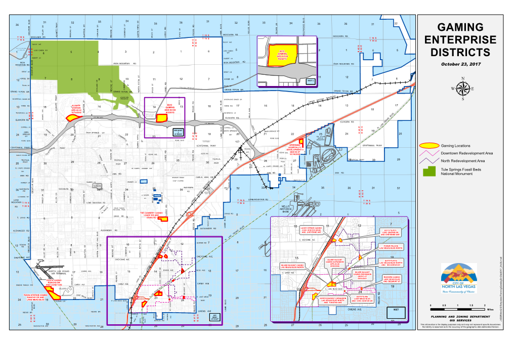 Gaming Enterprise Districts