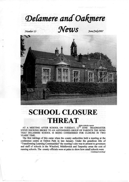 School Closure Threat