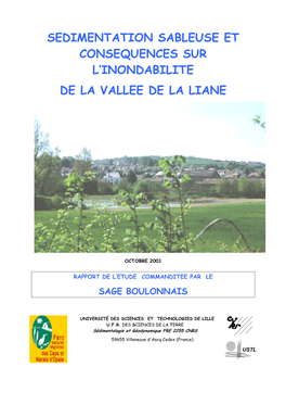 Sedimentation Sableuse Et Consequences Sur L’Inondabilite De La Vallee De La Liane