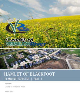 Hamlet of Blackfoot Planning Exercise | Part 1