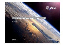 ESA-Corporate-Presentation 2013