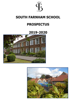 South Farnham School Prospectus 2019-2020