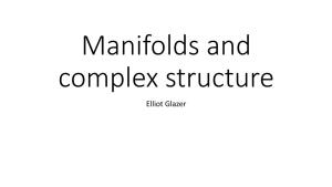 Elliot Glazer Topological Manifolds