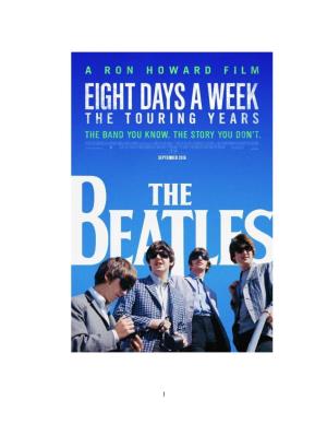 The Beatles: Eight Days a Week – the Touring Years