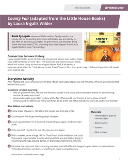 County Fair (Adapted from the Little House Books) by Laura Ingalls Wilder