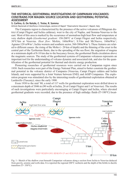 The Historical Geothermal Investigations of Campanian Volcanoes: Constrains for Magma Source Location and Geothermal Potential Assessment S