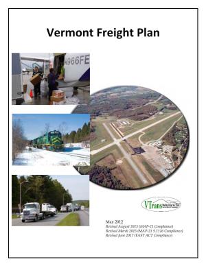 Vermont Freight Plan