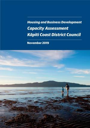 Kapiti Coast District Council and Other Councils, Including Population Forecasts